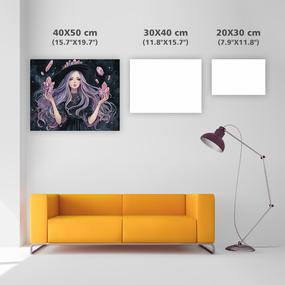 Kristallhäxa - Diamantmålning