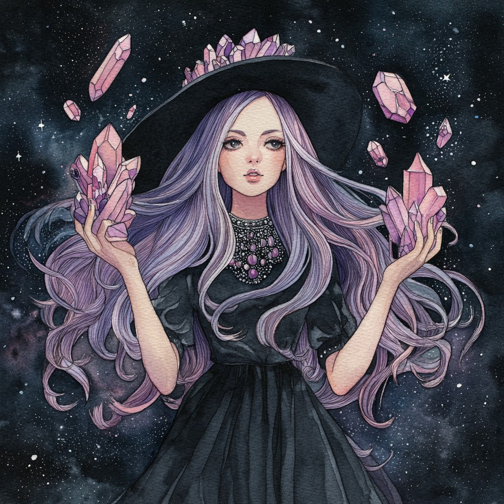 Kristallhäxa - Diamantmålning