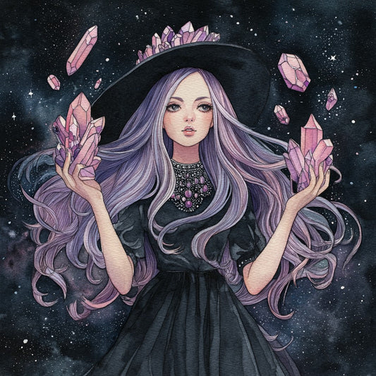 Kristallhäxa - Diamantmålning