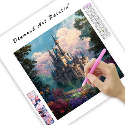 Drömslott - Diamantmålning