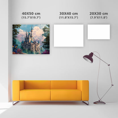 Drömslott - Diamantmålning