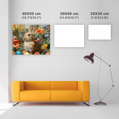 Påskblom - Diamantmålning