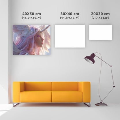 Fantasienhörning - Diamantmålning