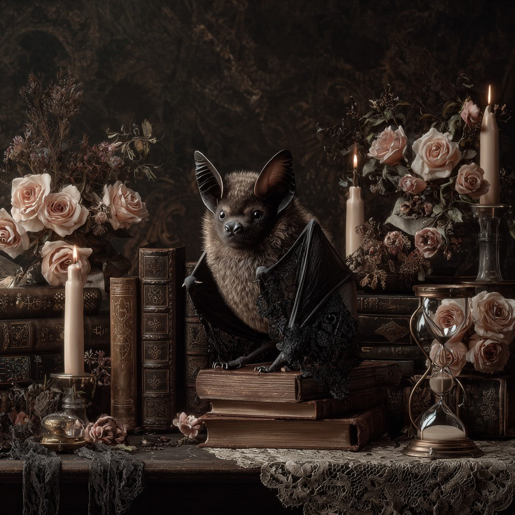 Gotisk fladdermus - Diamantmålning