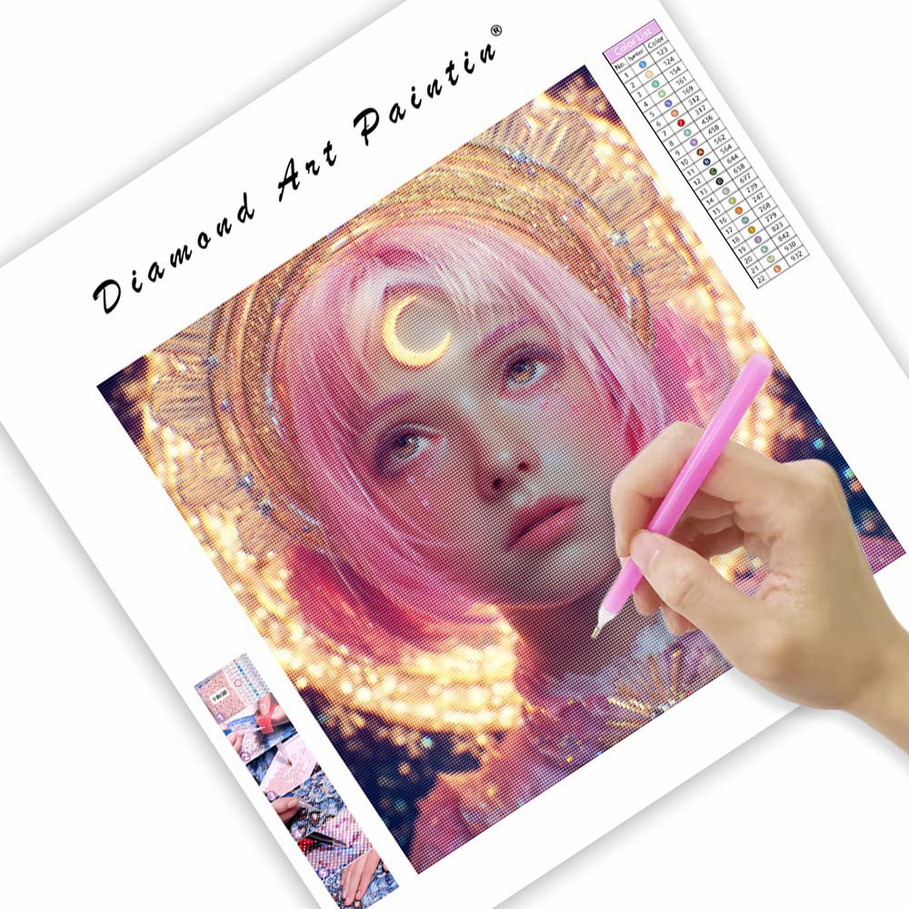 Måntårar - Diamantmålning