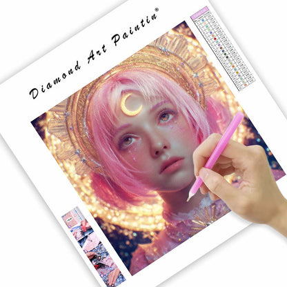 Måntårar - Diamantmålning