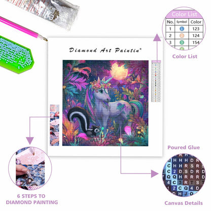 Månskensföljeslagare - Diamantmålning