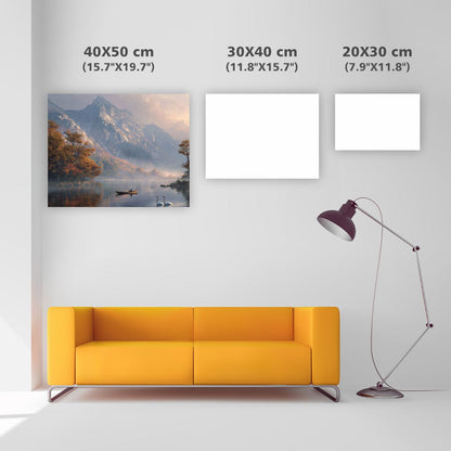 Bergsreflektion - Diamantmålning