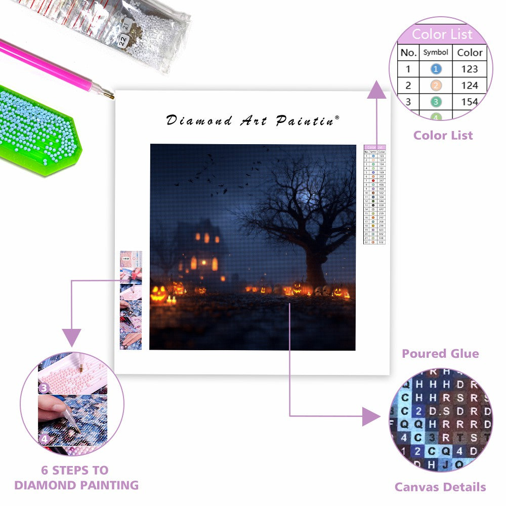 Andernas natt - Diamantmålning