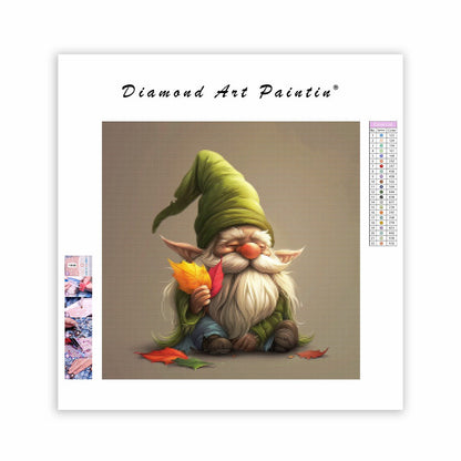 Fridfull gnom - Diamantmålning