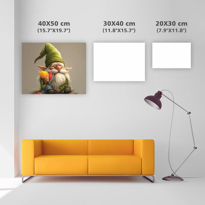 Fridfull gnom - Diamantmålning