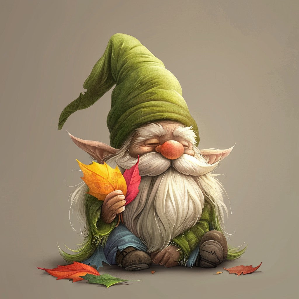 Fridfull gnom - Diamantmålning