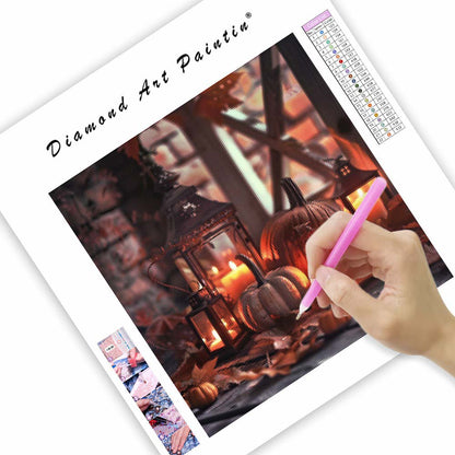 Pumpalyktor - Diamant Målning