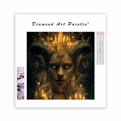 Flammornas drottning - Diamantmålning