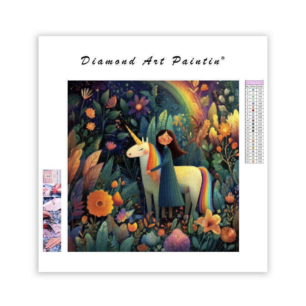 Regnbågslöfte - Diamantmålning