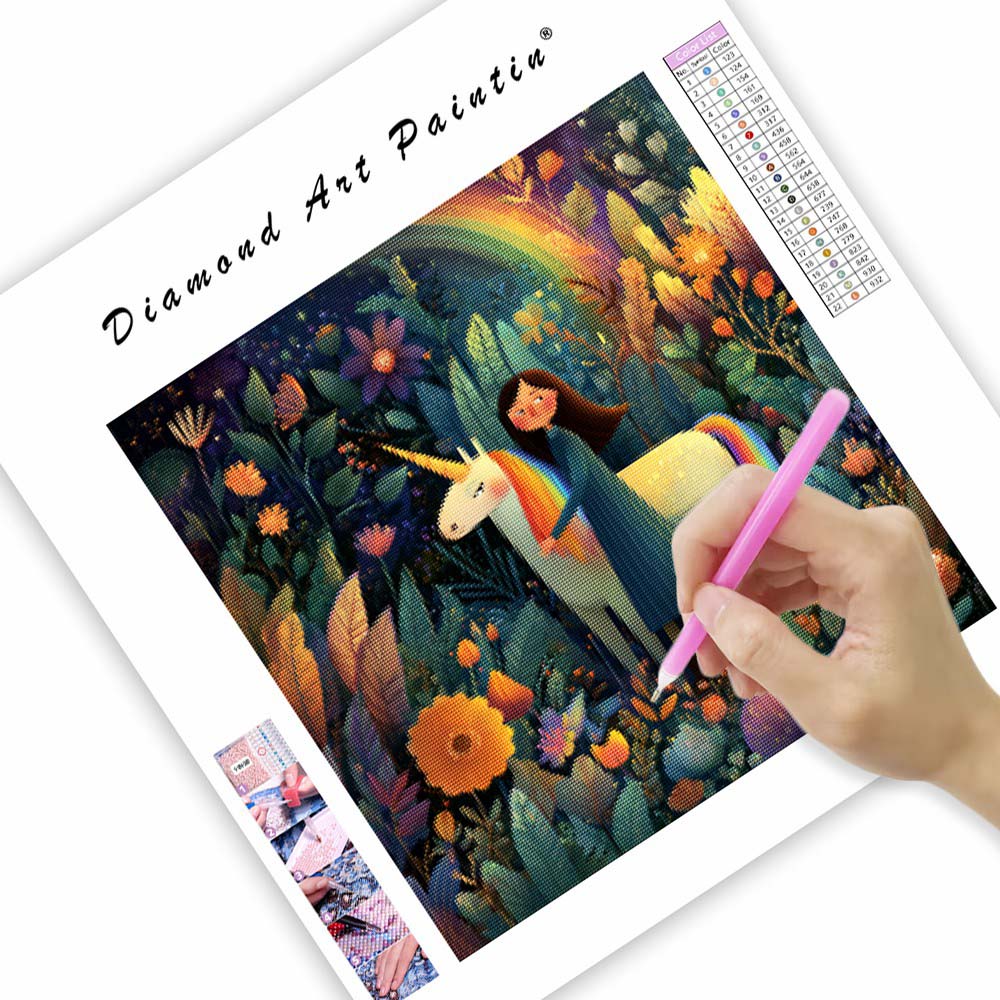 Regnbågslöfte - Diamantmålning