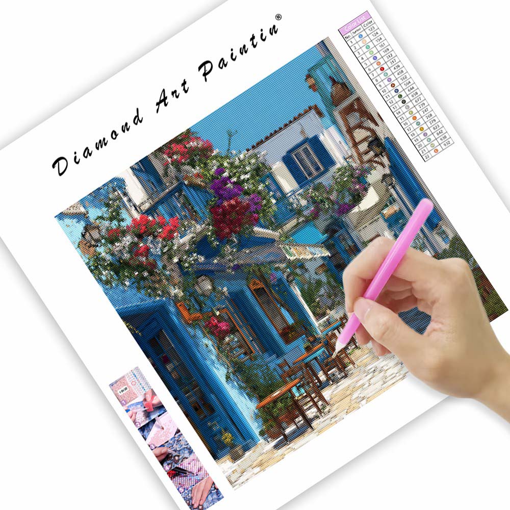 Kustby - Diamantmålning