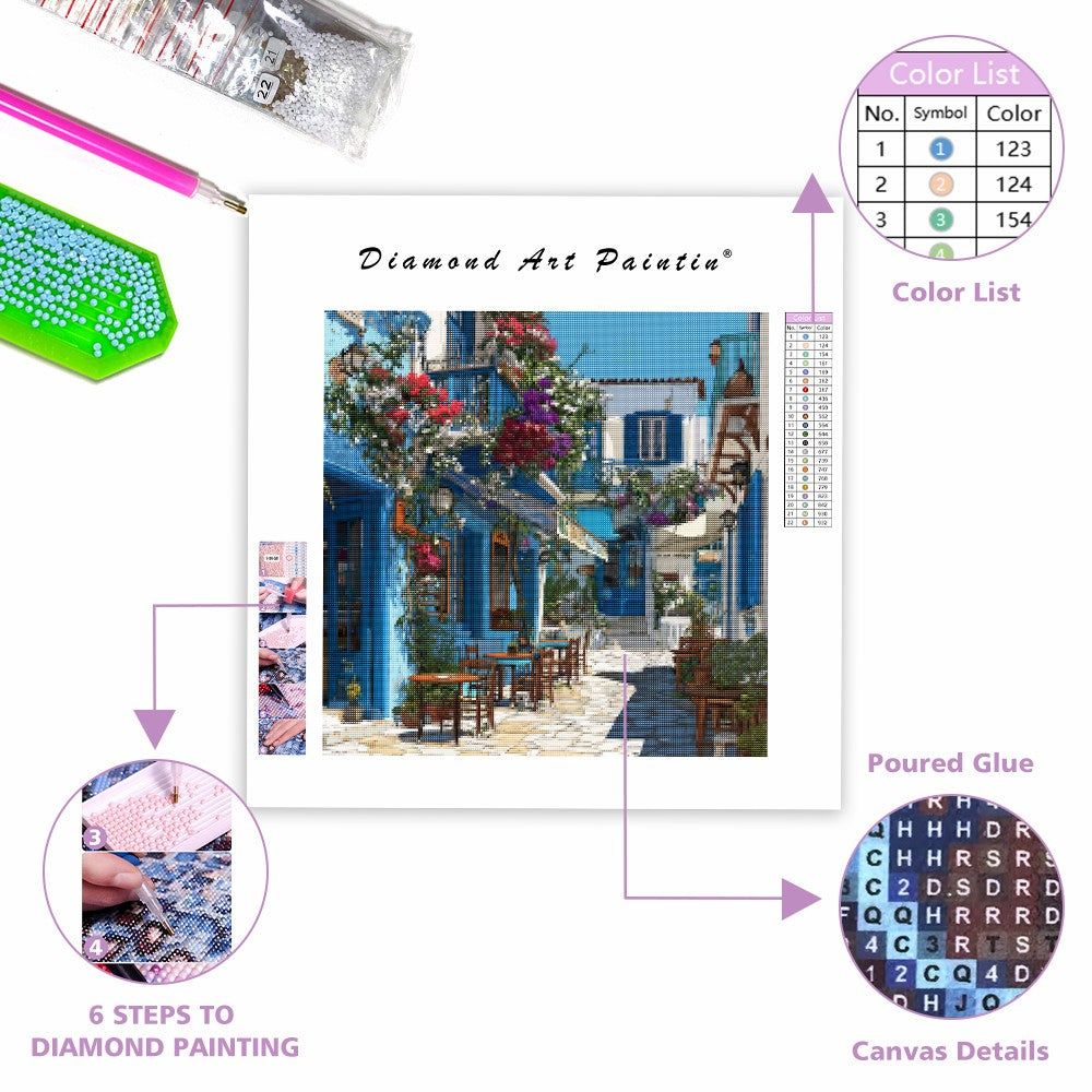 Kustby - Diamantmålning