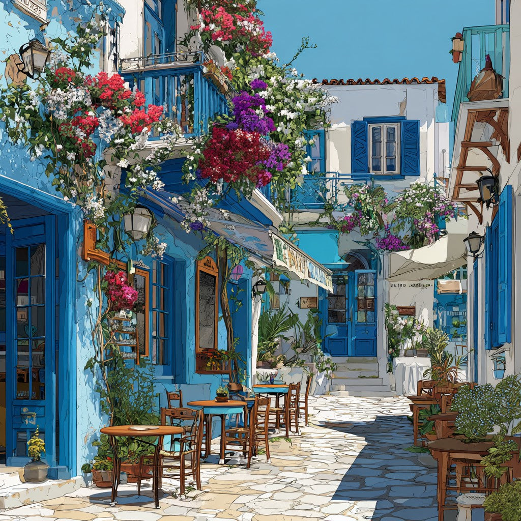 Kustby - Diamantmålning