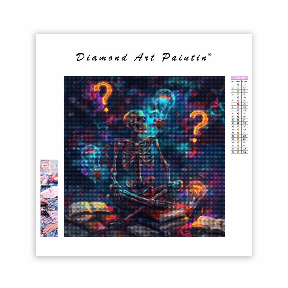 Tänkaren - Diamantmålning