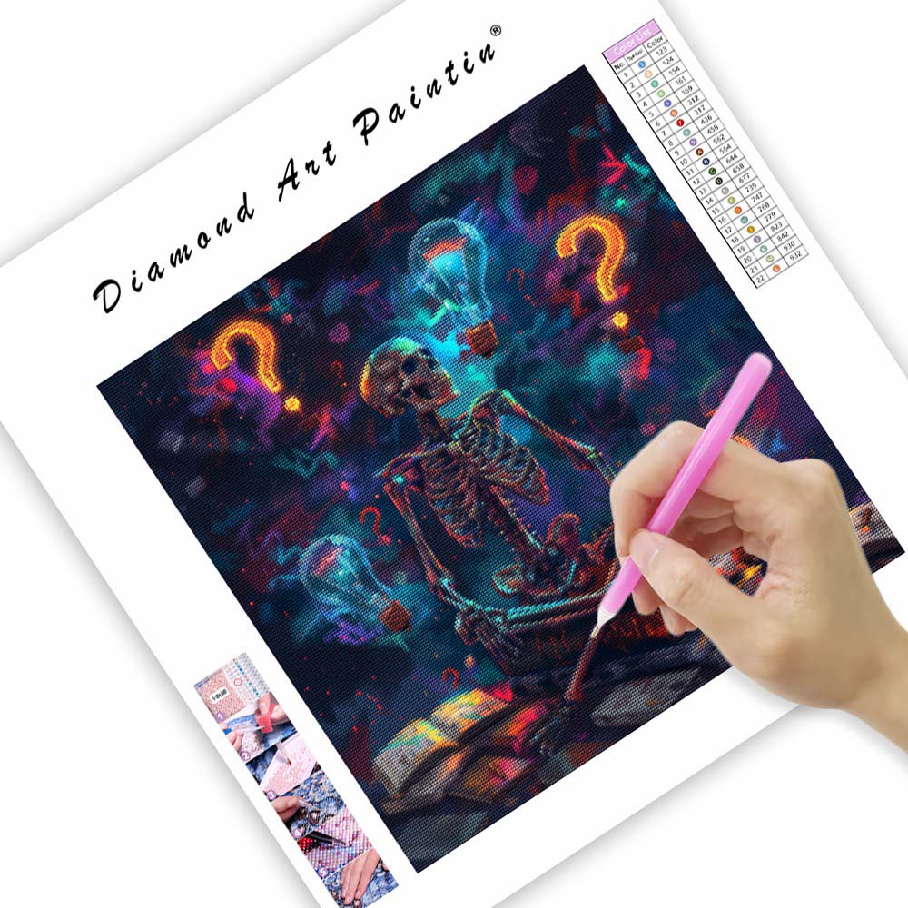 Tänkaren - Diamantmålning