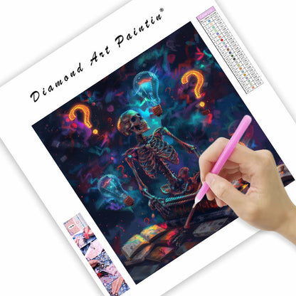 Tänkaren - Diamantmålning