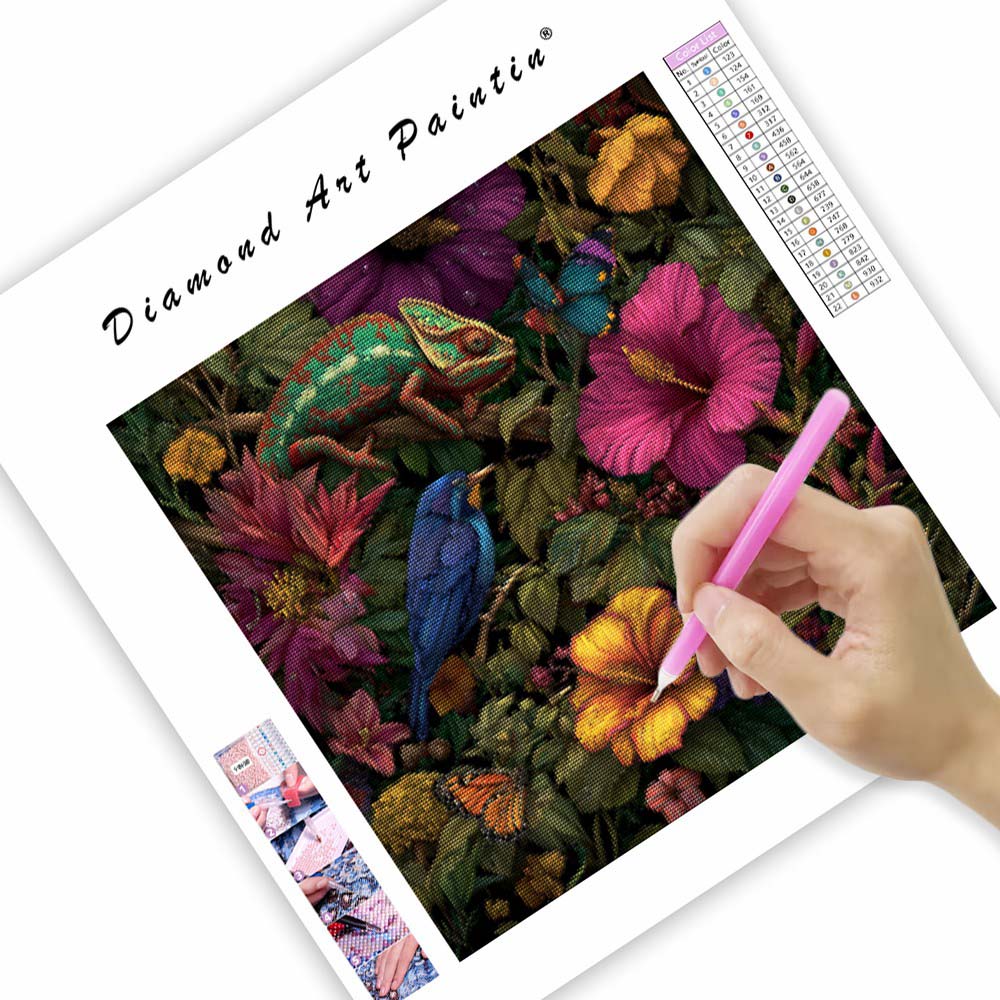 Tropiskt underland - Diamantmålning