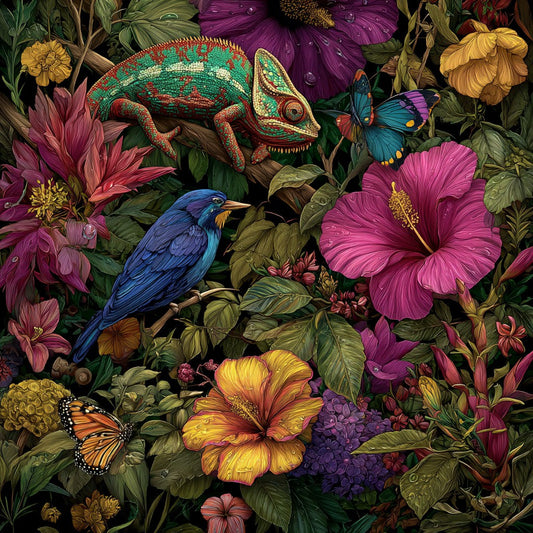 Tropiskt underland - Diamantmålning