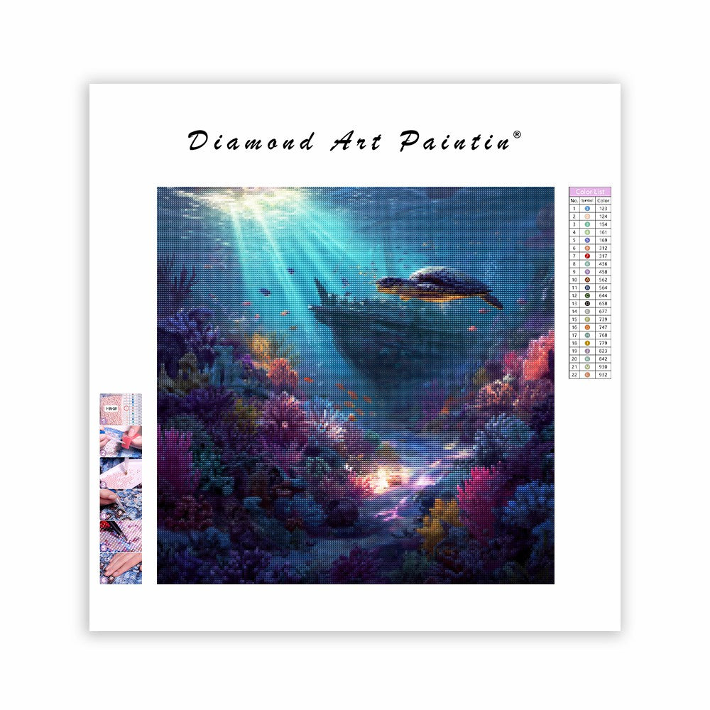 Undervattensrelik - Diamantmålning