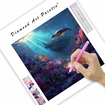 Undervattensrelik - Diamantmålning