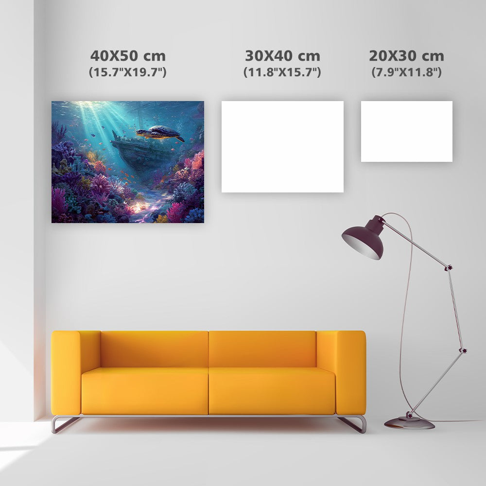 Undervattensrelik - Diamantmålning