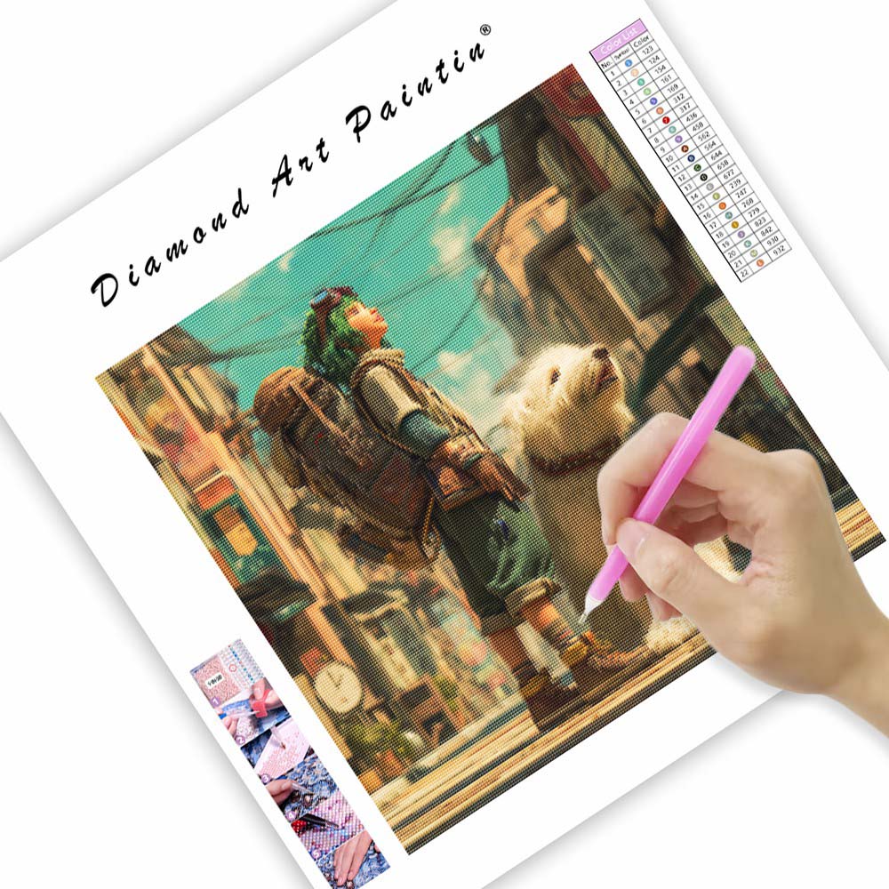 Urban resa - Diamantmålning