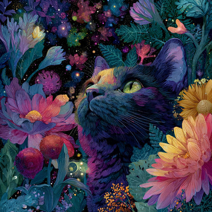 Natthimlens viskningar - Diamantmålning