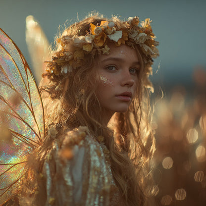 Regnbågens vingar - Diamantmålning