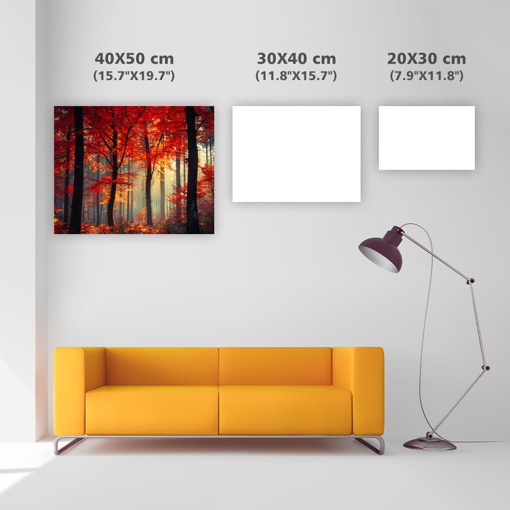 Höstskog - Diamantmålning