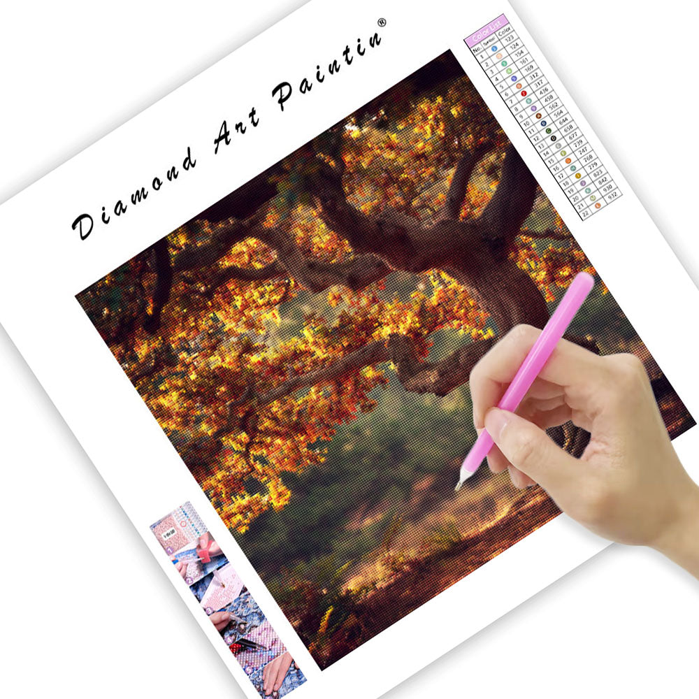 Höstek - Diamantmålning