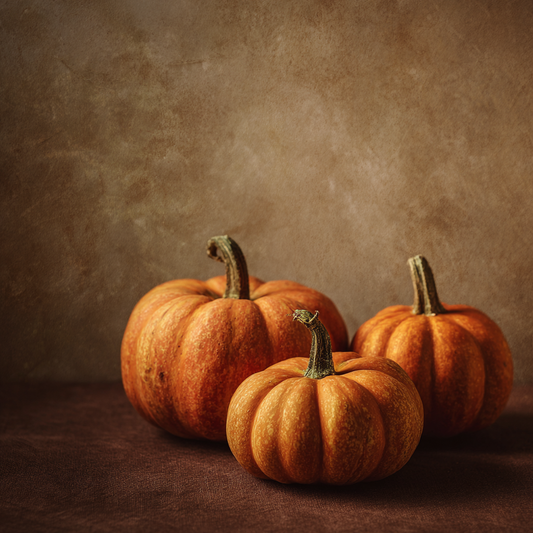 Höstpumpor och Skörd - Diamantmålning