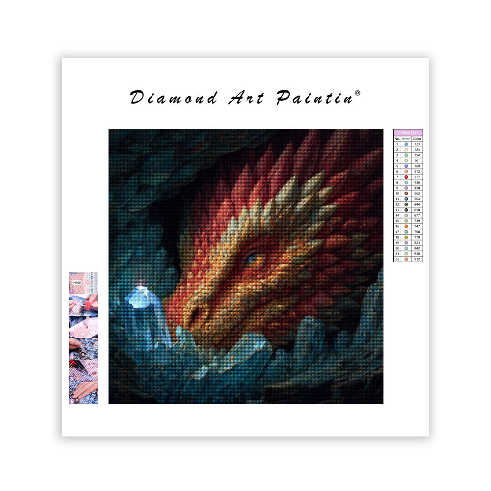 Drake i Grottan - Diamantmålning