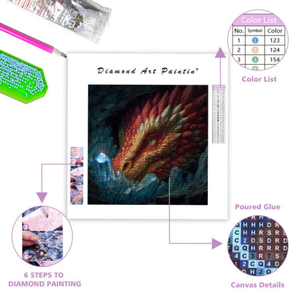 Drake i Grottan - Diamantmålning