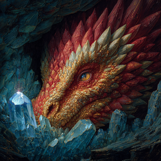 Drake i Grottan - Diamantmålning