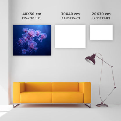 Glödande Manet - Diamantmålning