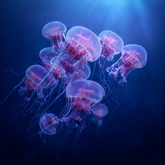 Glödande Manet - Diamantmålning