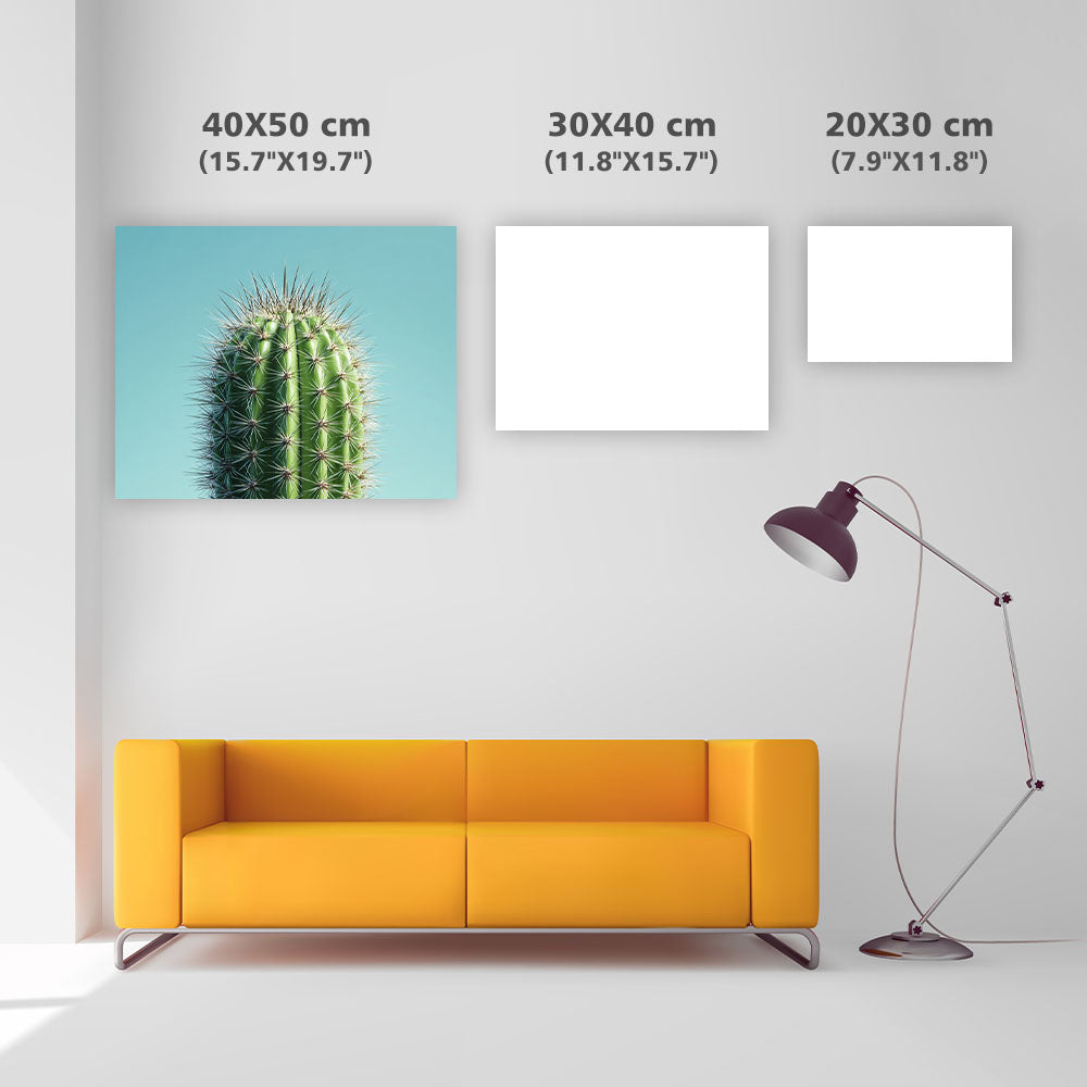 Grön Kaktus - Diamantmålning