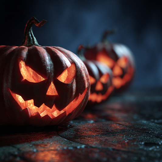 Halloweenpumpa - Diamantmålning