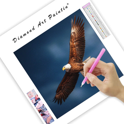 Seglande Örn - Diamantmålning