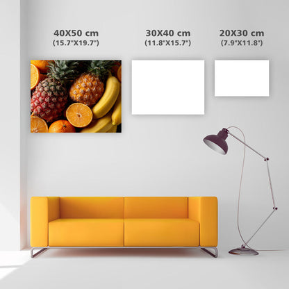 Tropisk Fruktbricka - Diamantmålning