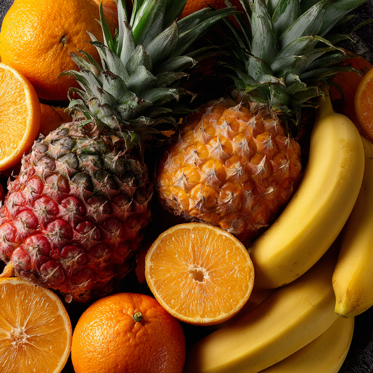 Tropisk Fruktbricka - Diamantmålning