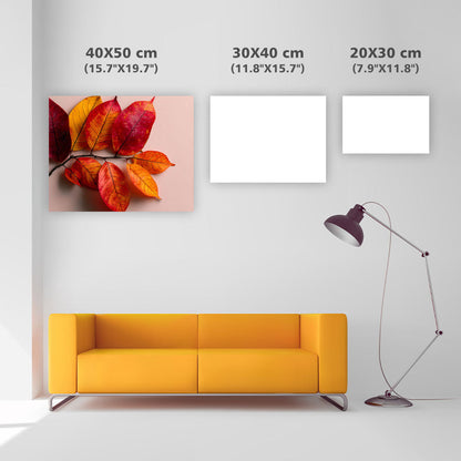 Livfulla Höstlöv - Diamantmålning