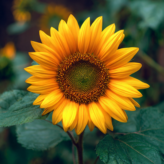 Livfull Solros - Diamantmålning