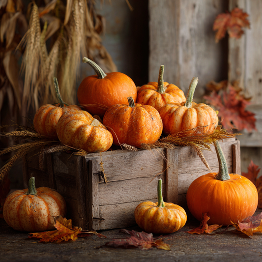 Höst pumpa skörd - Diamantmålning